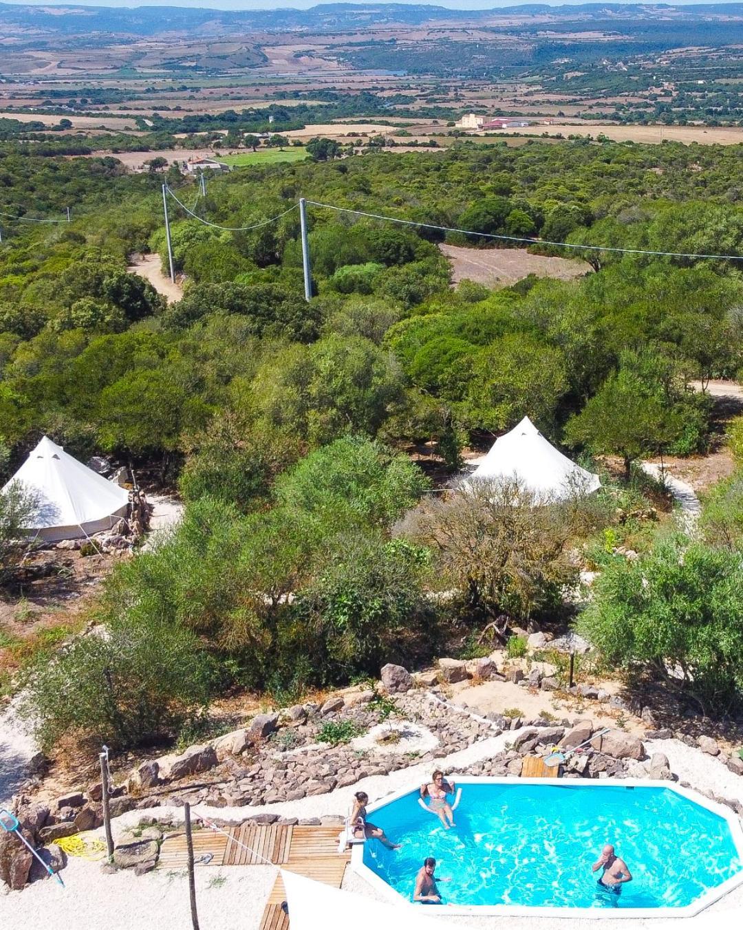 Hotel Pasare Glamping_Anglonaruralexperience Perfugas Zewnętrze zdjęcie